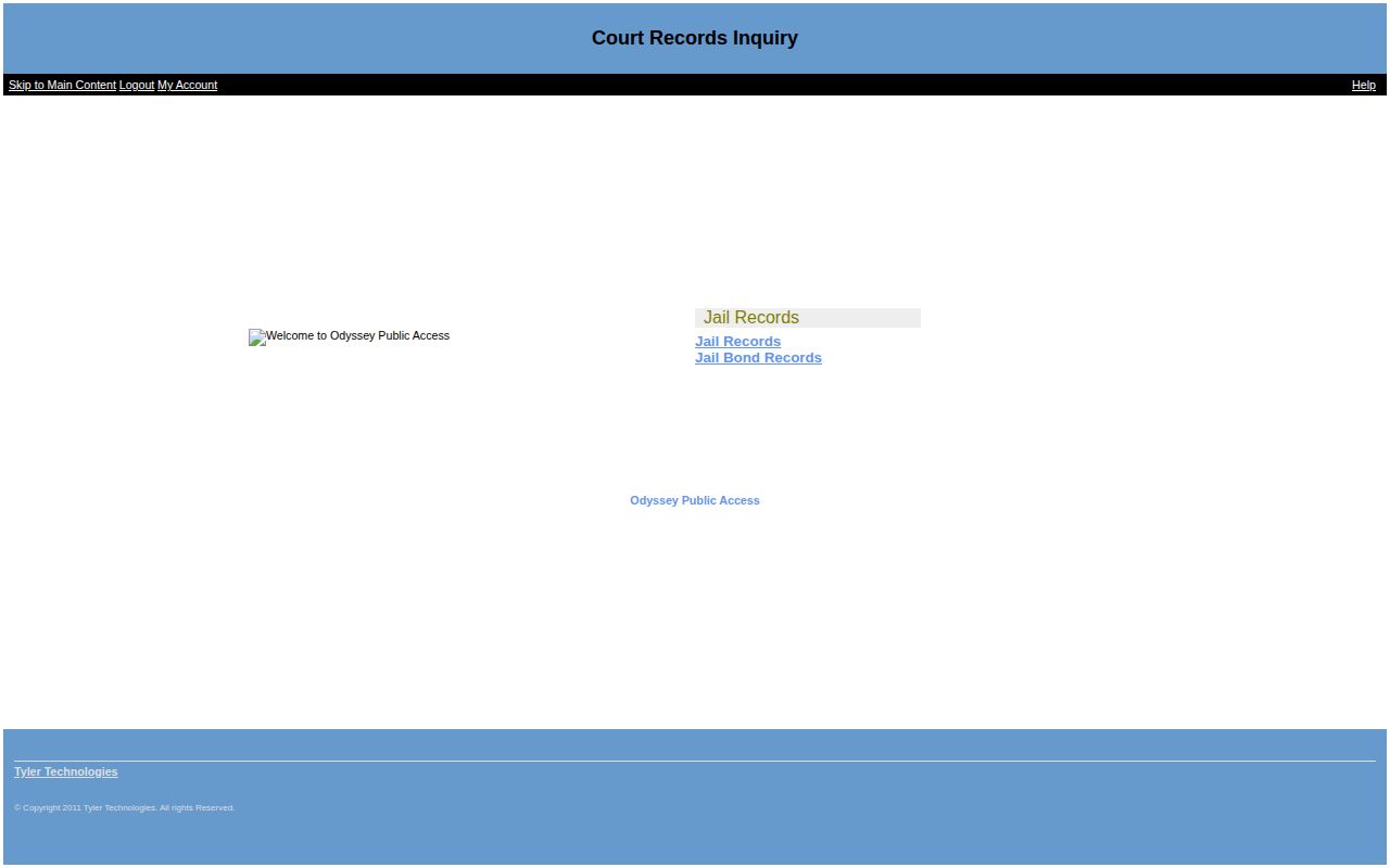 Lowndes County 72 hour jail release Odyssey redirect loop